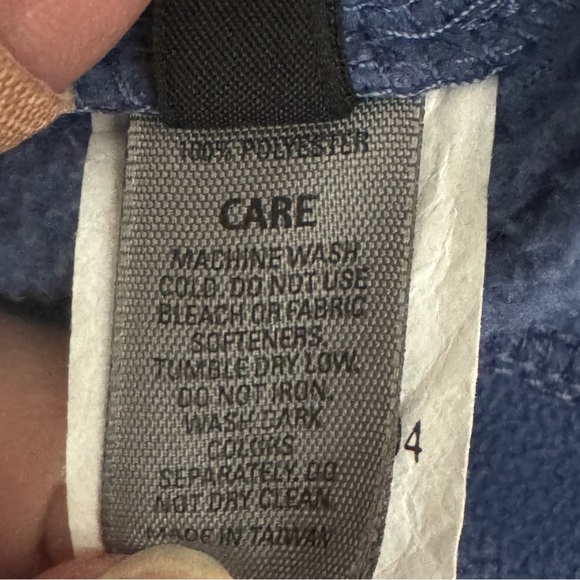 REI Kids Fleece Hoodie Purple Lightweight Hooded Sweatshirt Winter Size XL 16/18 - Picture 11 of 12